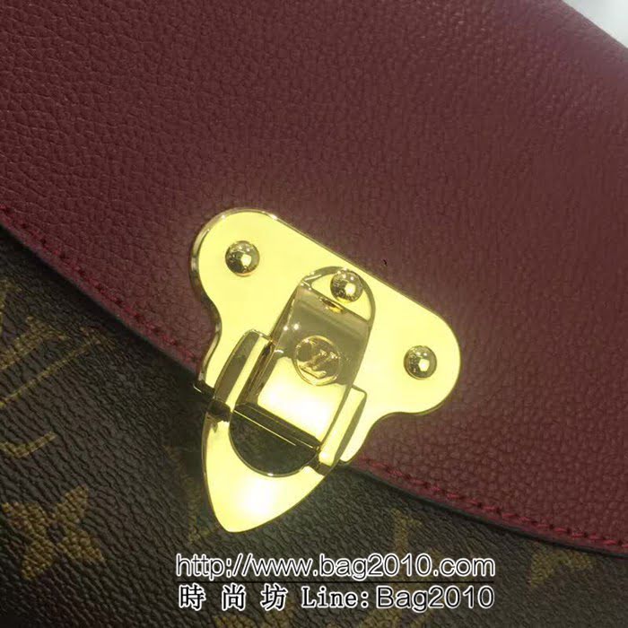路易威登LV頂級原單SAINT PLACIDE M43715 金色鏈條手袋 YDH1747